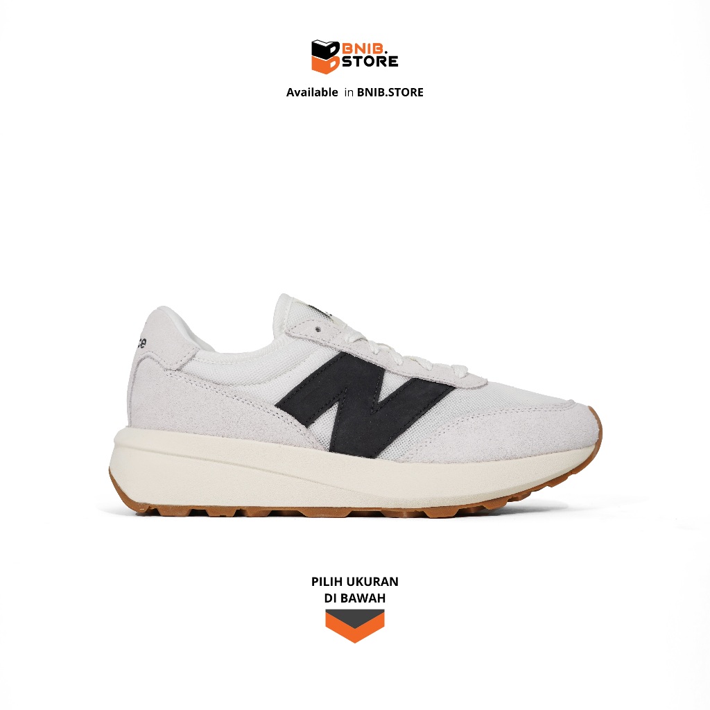 Sneakers Lifestyle NB 370 Sea Salt Black Original