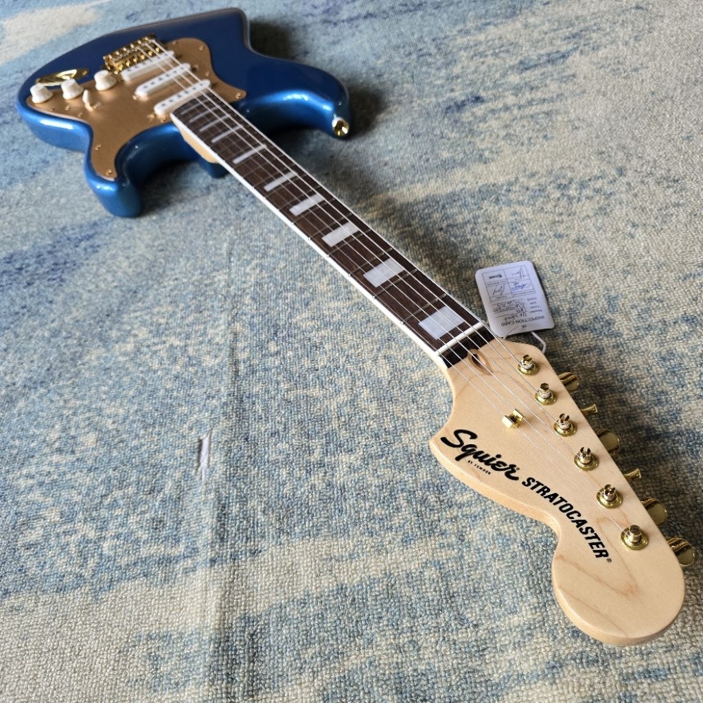 Gitar Original Squier by Fender Stratocaster 40 Thn Anniversary