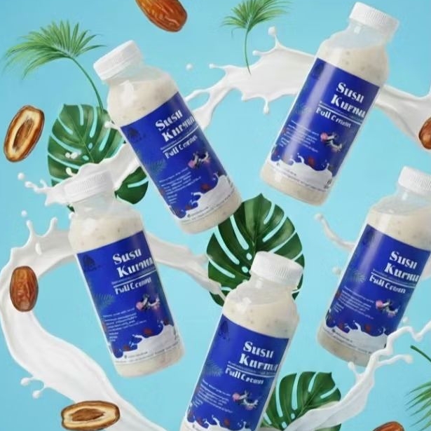 [Paket Hemat 5 Botol ] Syukur Susu Kurma Full Cream 250 ML | Halal Certified | ASI Booster & Minuman