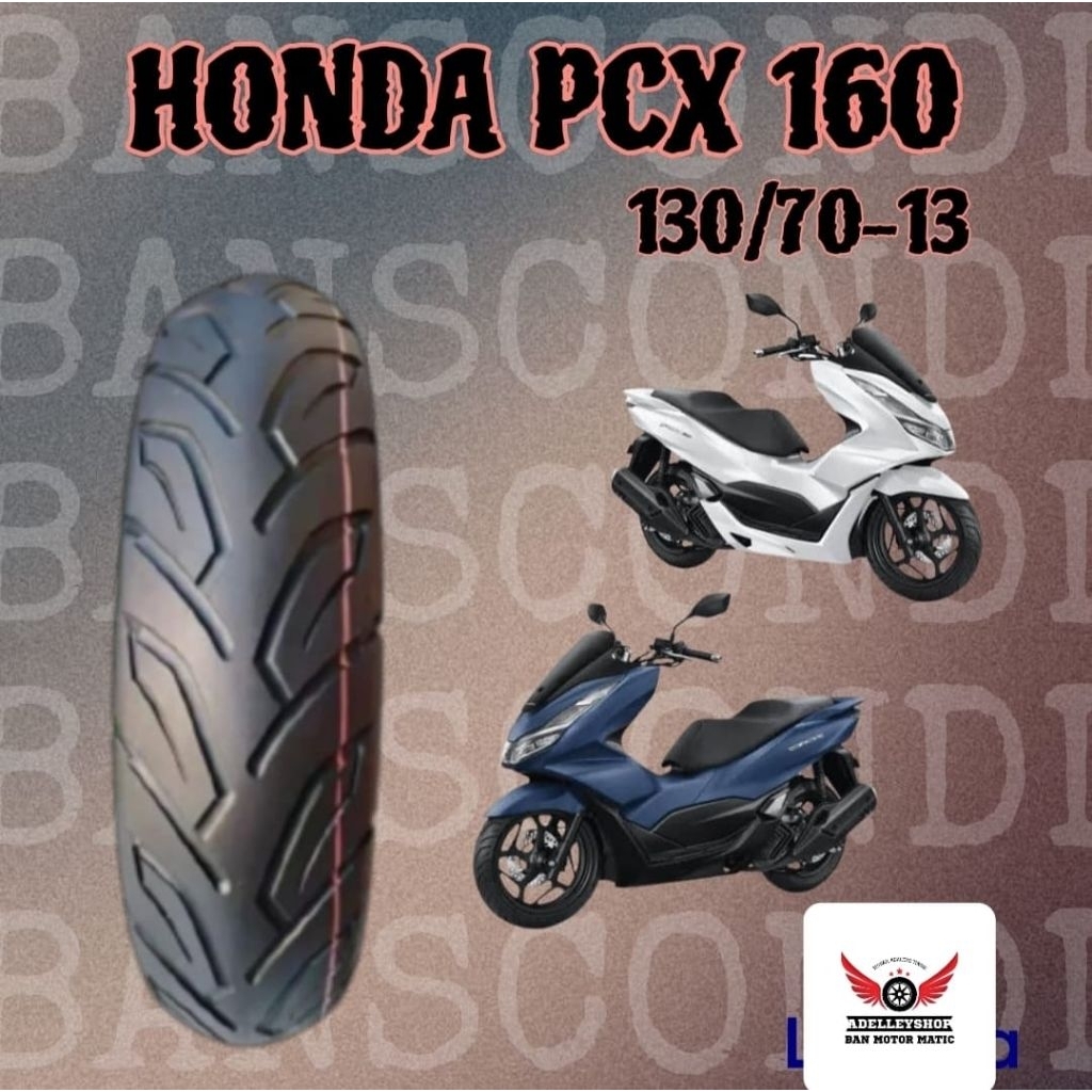 Termurah siapp kirim ban blakang Honda pcx160 nmax155 ring 13 130/70 tubless ban blakang Honda pcx16