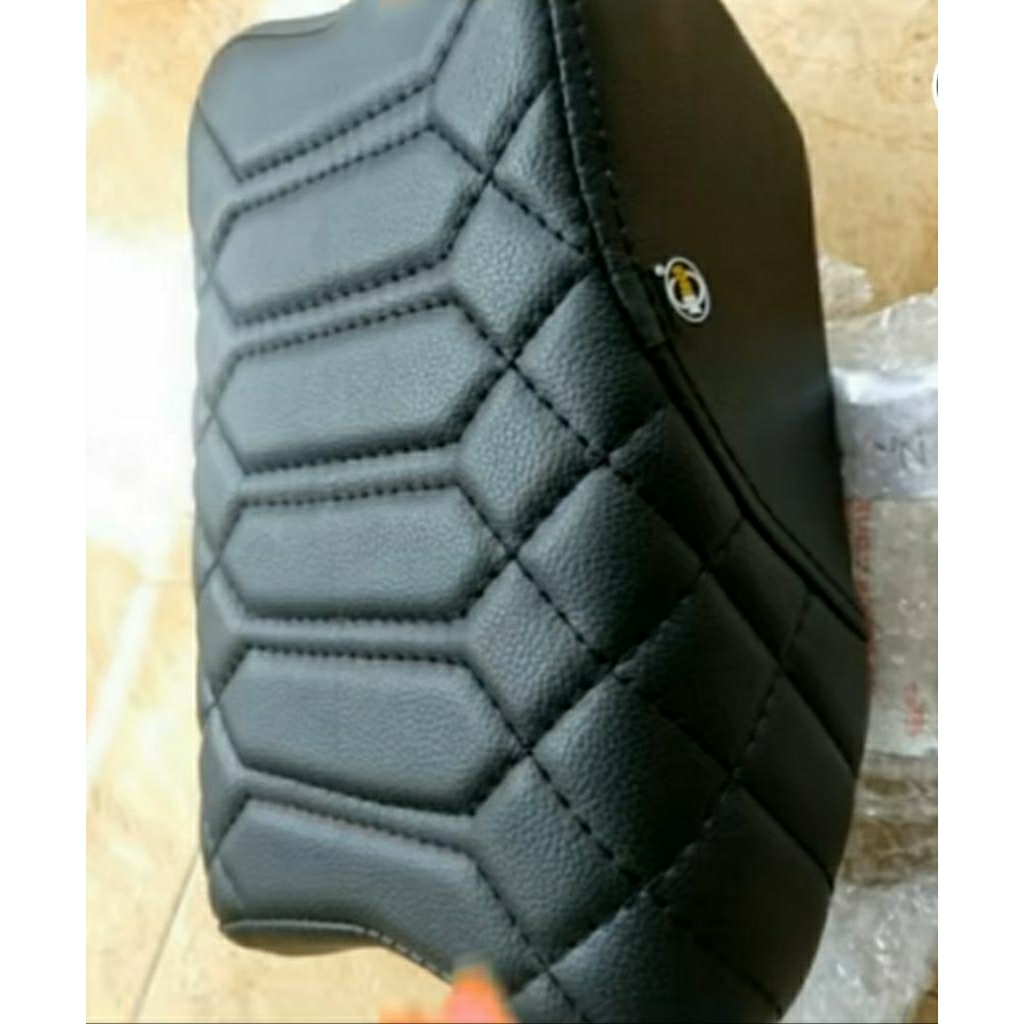 JIK BONCENGAN TAMBAHAN DEPAN HONDA BEAT SCOOPY GENIO BAHAN KULIT MBITECH