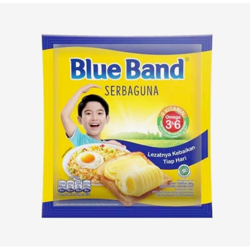 mentega blue band 200gram