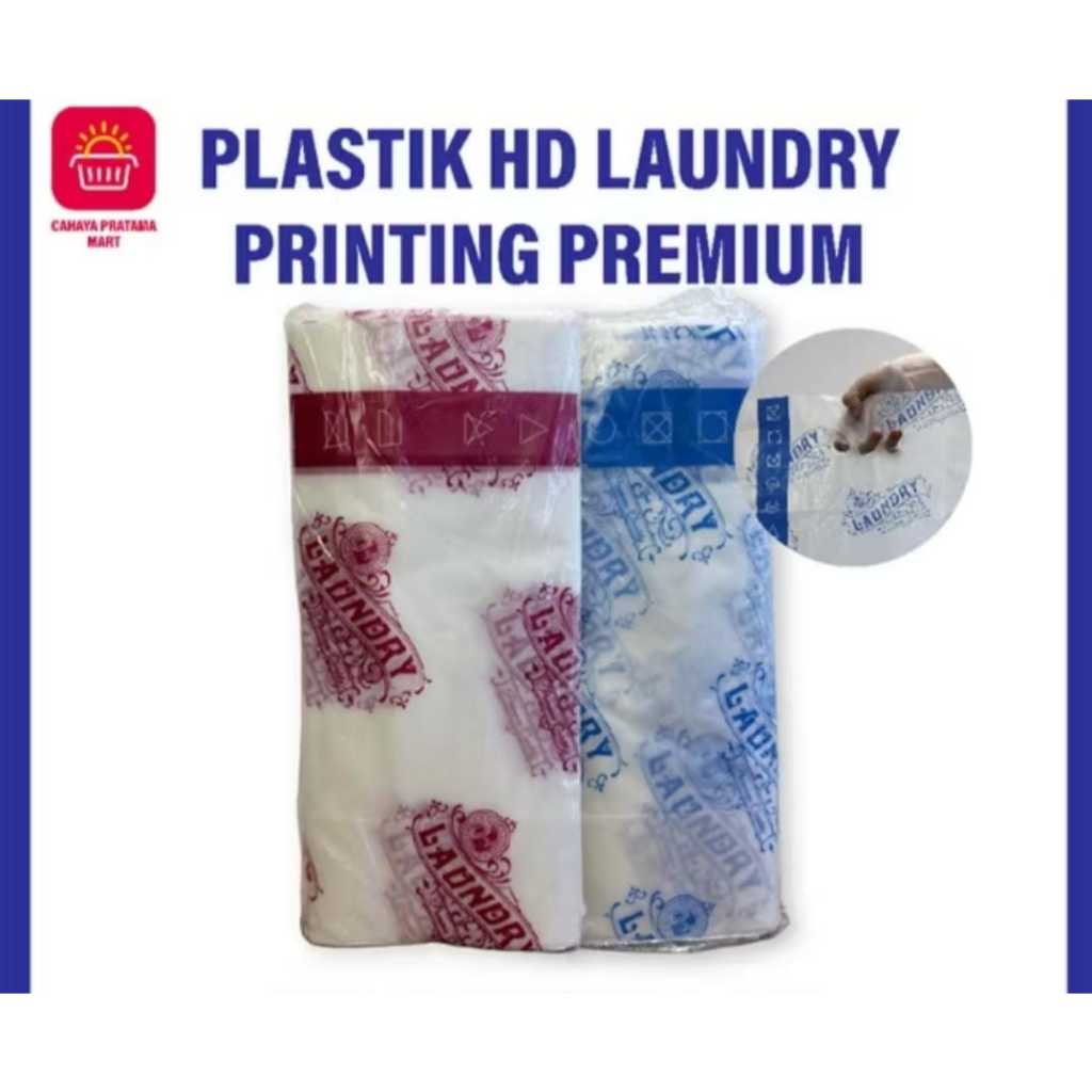 Plastik PP Sablon Laundry