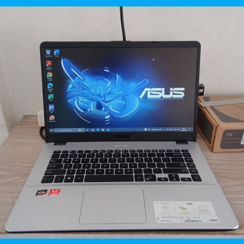 LAPTOP ASUS X505ZA RYZEN 3 RAM 8 SSD M.2 SATA 128GB  HDD 500GB