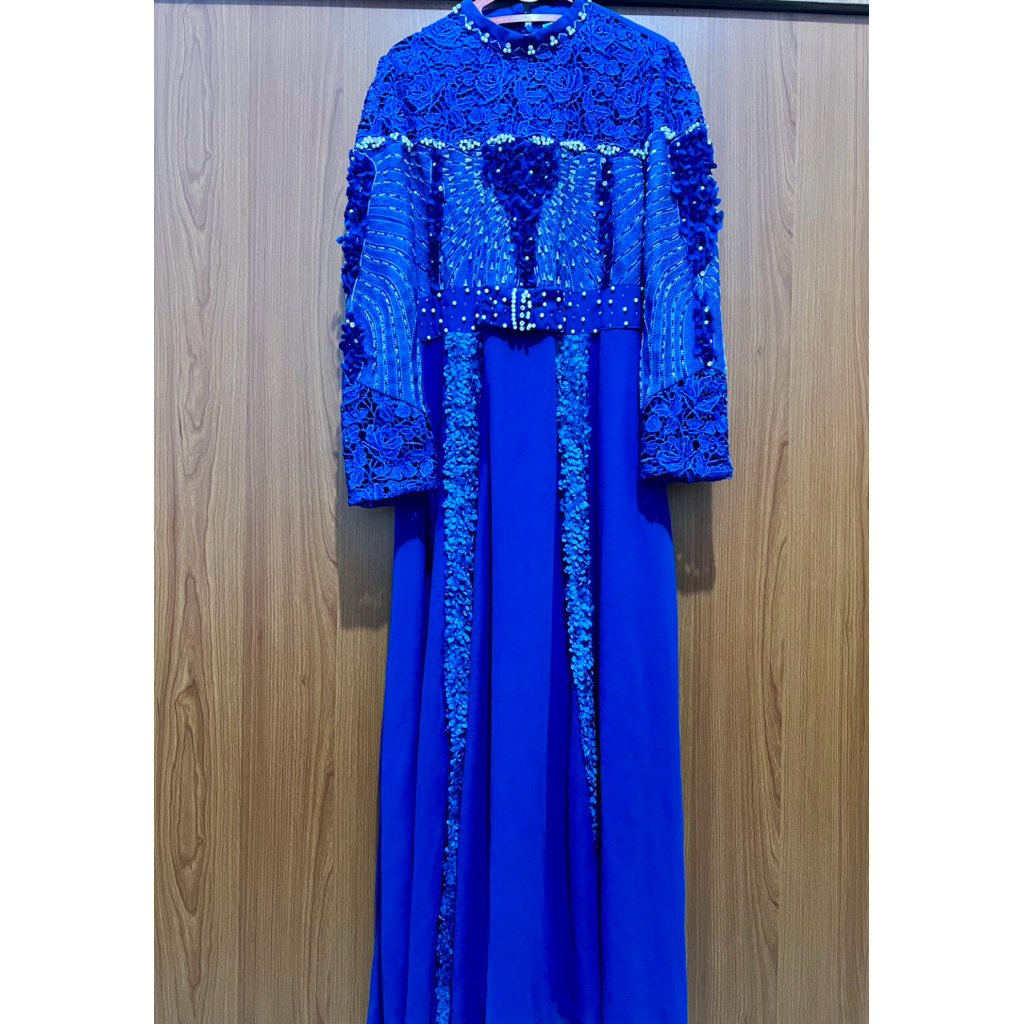 Preloved dress pesta Elizabeth Winsby, size L