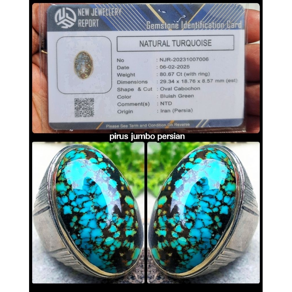 pirus super jumbo body porslen asli multi colour persian