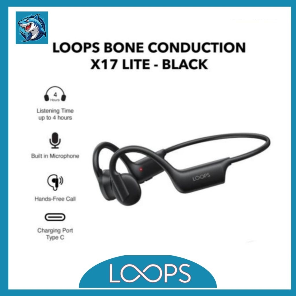 Loops Bone Conduction Earphone Lite X17