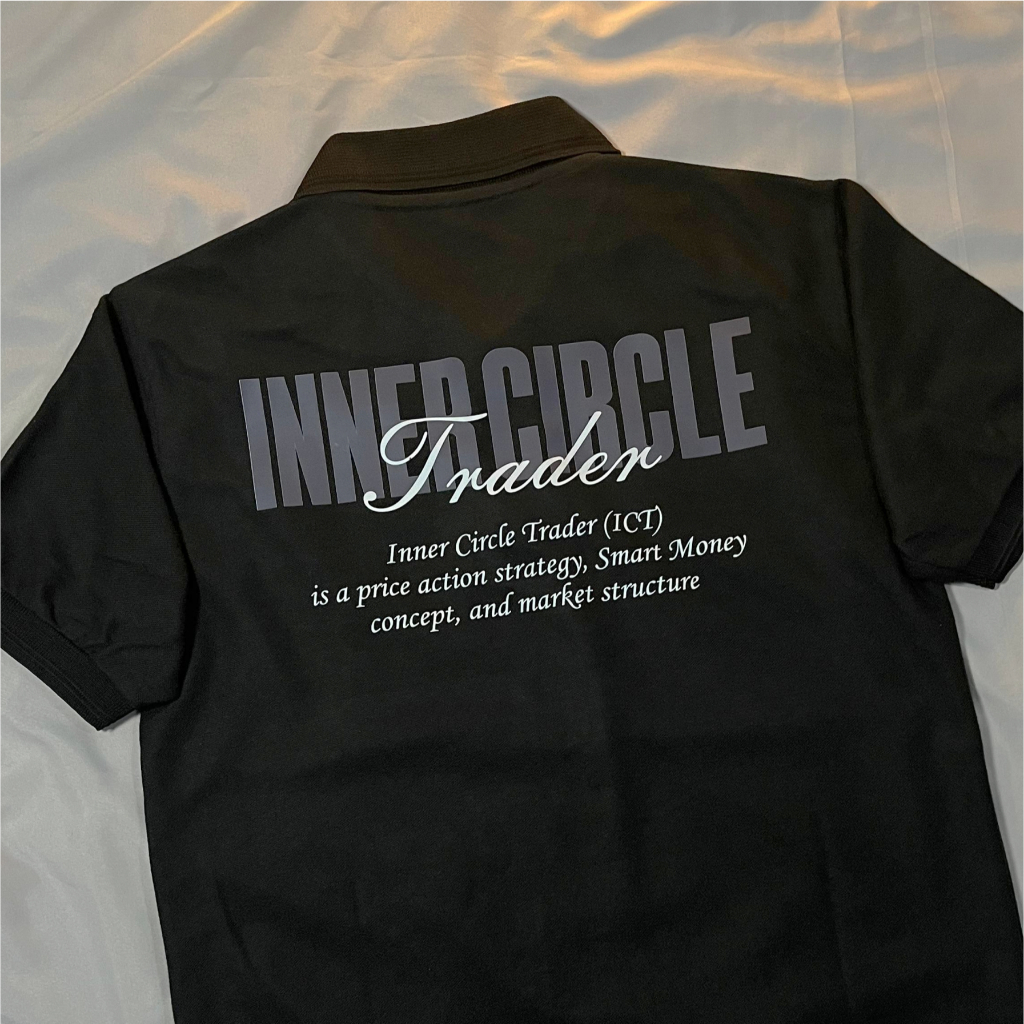 Polo Shirt ICT "Inner Cirle Trader" Kaos Baju Kerah Trader Fx