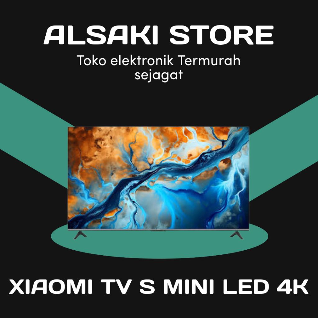 XIAOMI TV S MINI LED 4K GOOGLE
TV 75 inch 2025 series