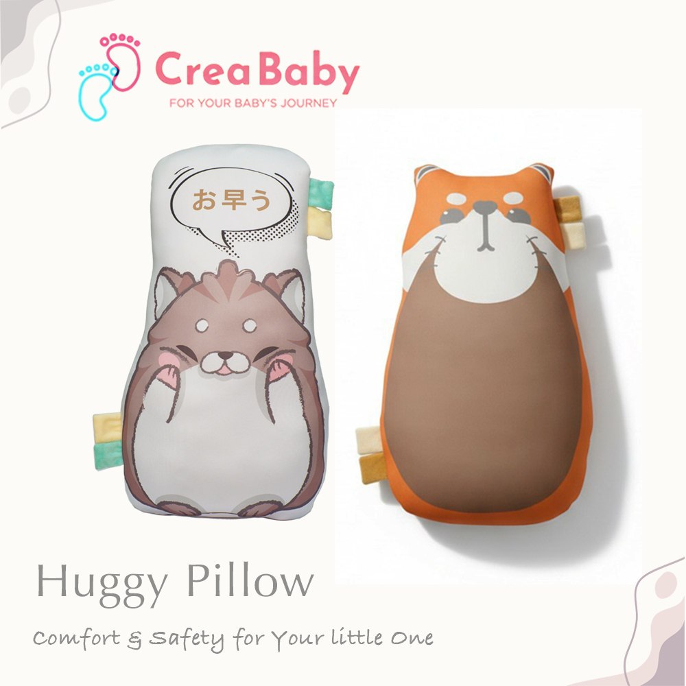 Bantal Guling Bayi | Bantal Guling Karakter | Bantal Karakter | Crea Baby Huggy Pillow