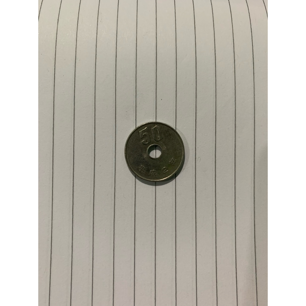 Koin 50 Yen Jepang Asli