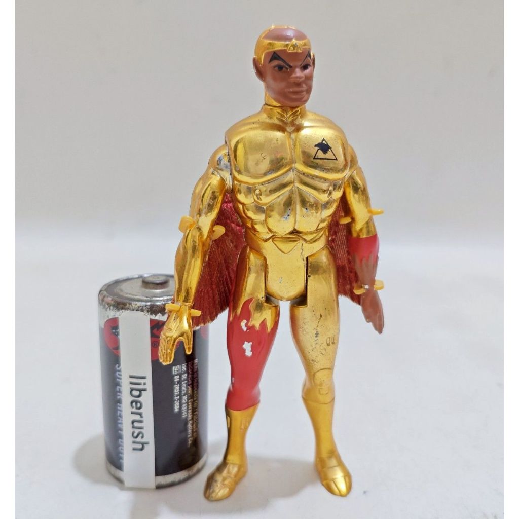 1986 vintage telepix silverhawks hotwing silver hawks action figure