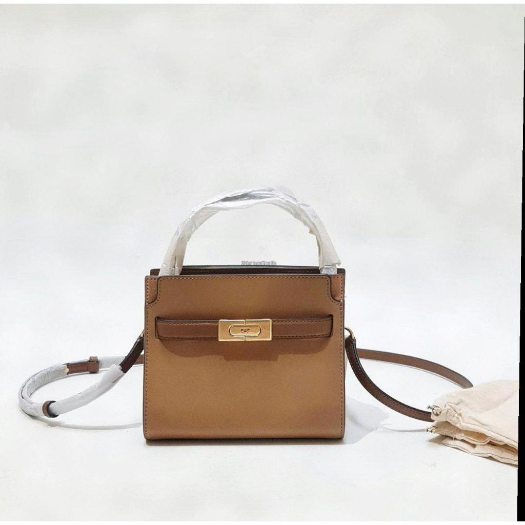 Tb Lee Radziwill Petite Double Bag Tiramisu