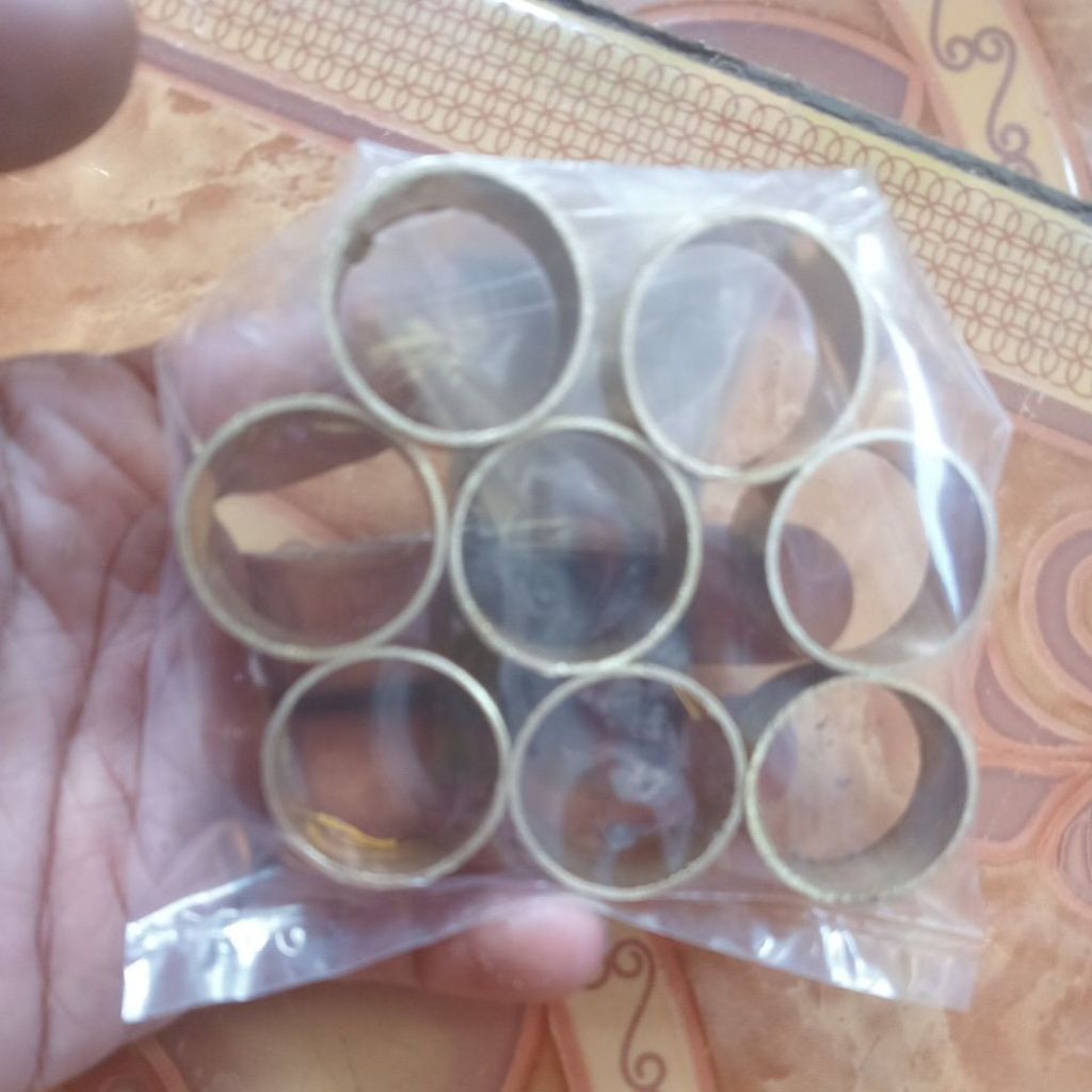 selut kuningan/selongsong isi 8 pcs asli kuningan