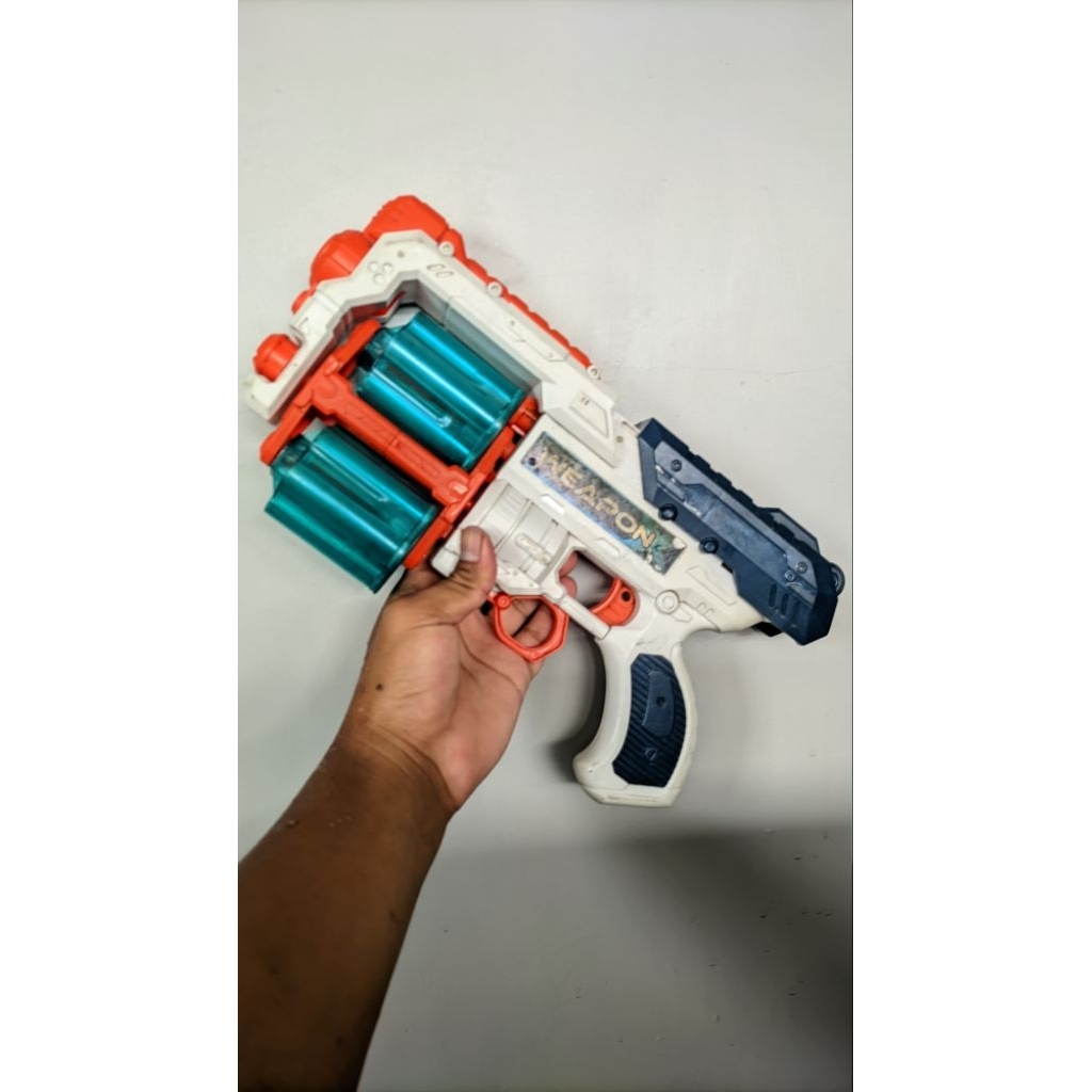 tembak tembakan mainan anak peluru busa