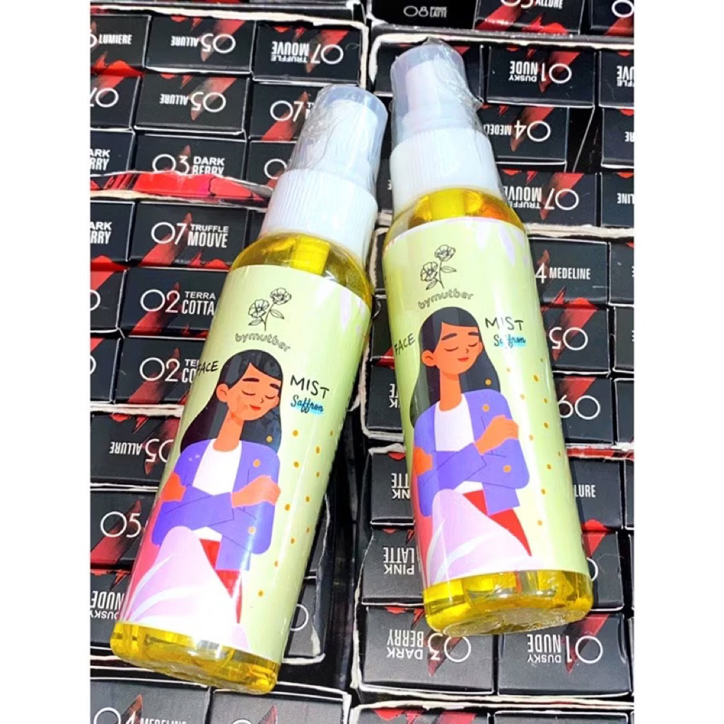 FACEMIST SAFFRON / FACE MIST SAFRON BY MUTBER (100ML) (BPOM)