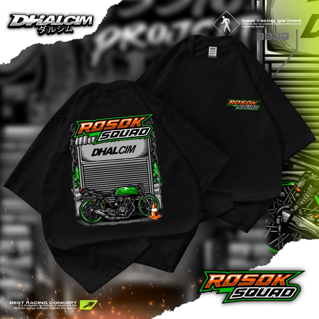 KAOS DISTRO ROSOK SQUAD RACING | KAOS ROSOK SQUAD, TSHIRT ROSOK SQUAD, KAOS RACING ROSOK