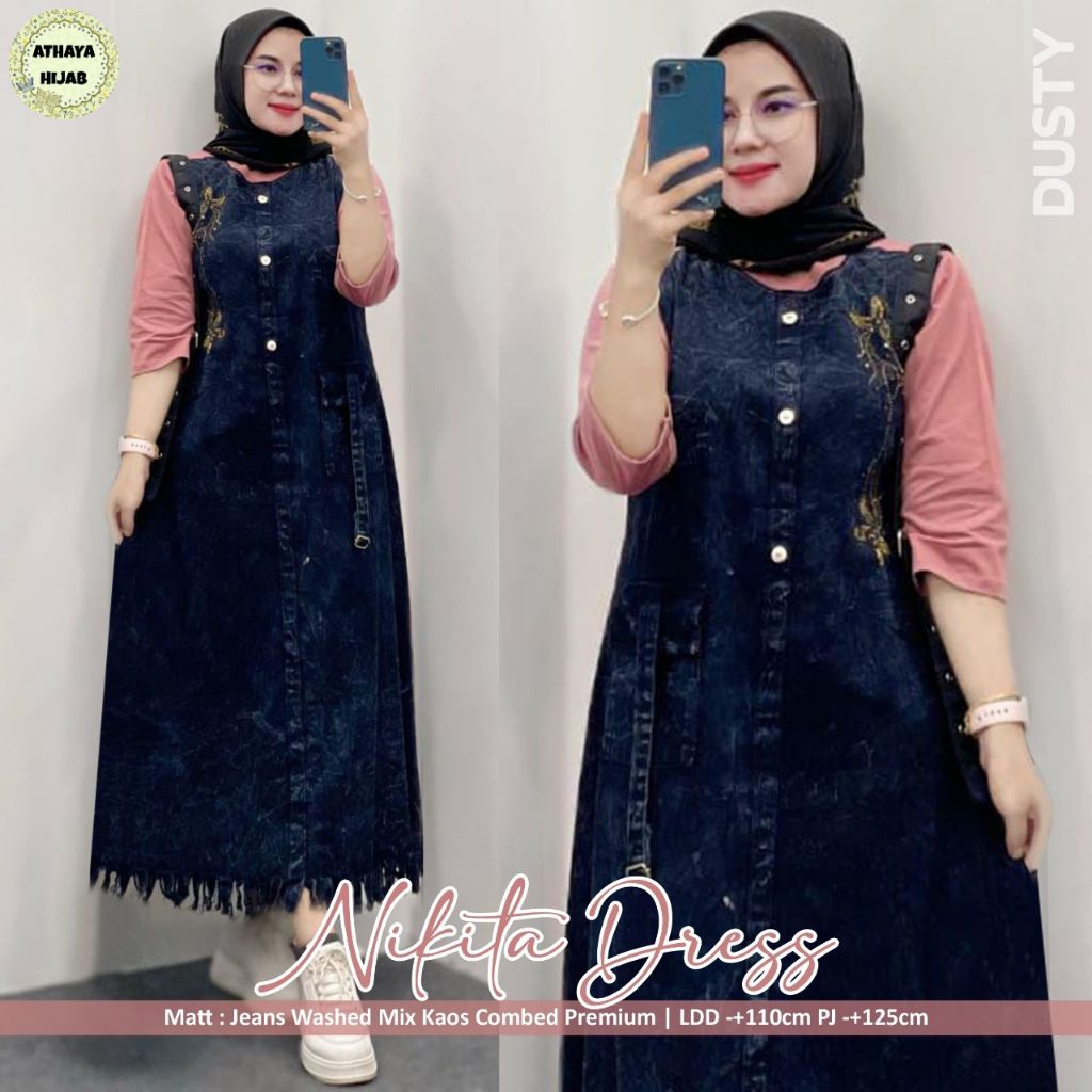 BISA COD GAMIS ///PEVITA /APOLO SET// ALIKA // KEIRA  / NIKITA BY ATHAYA HIJAB