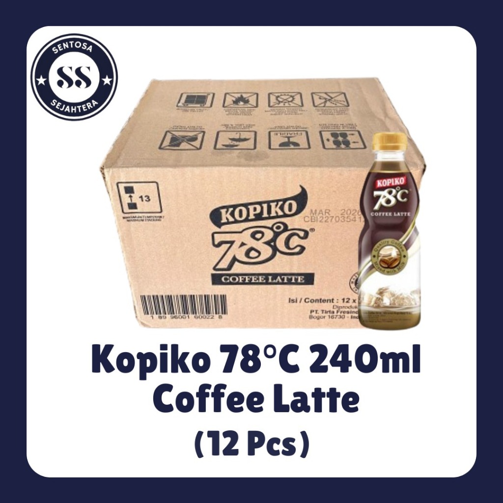 Kopiko 78°C 240ml 1 Dus isi 12 pcs