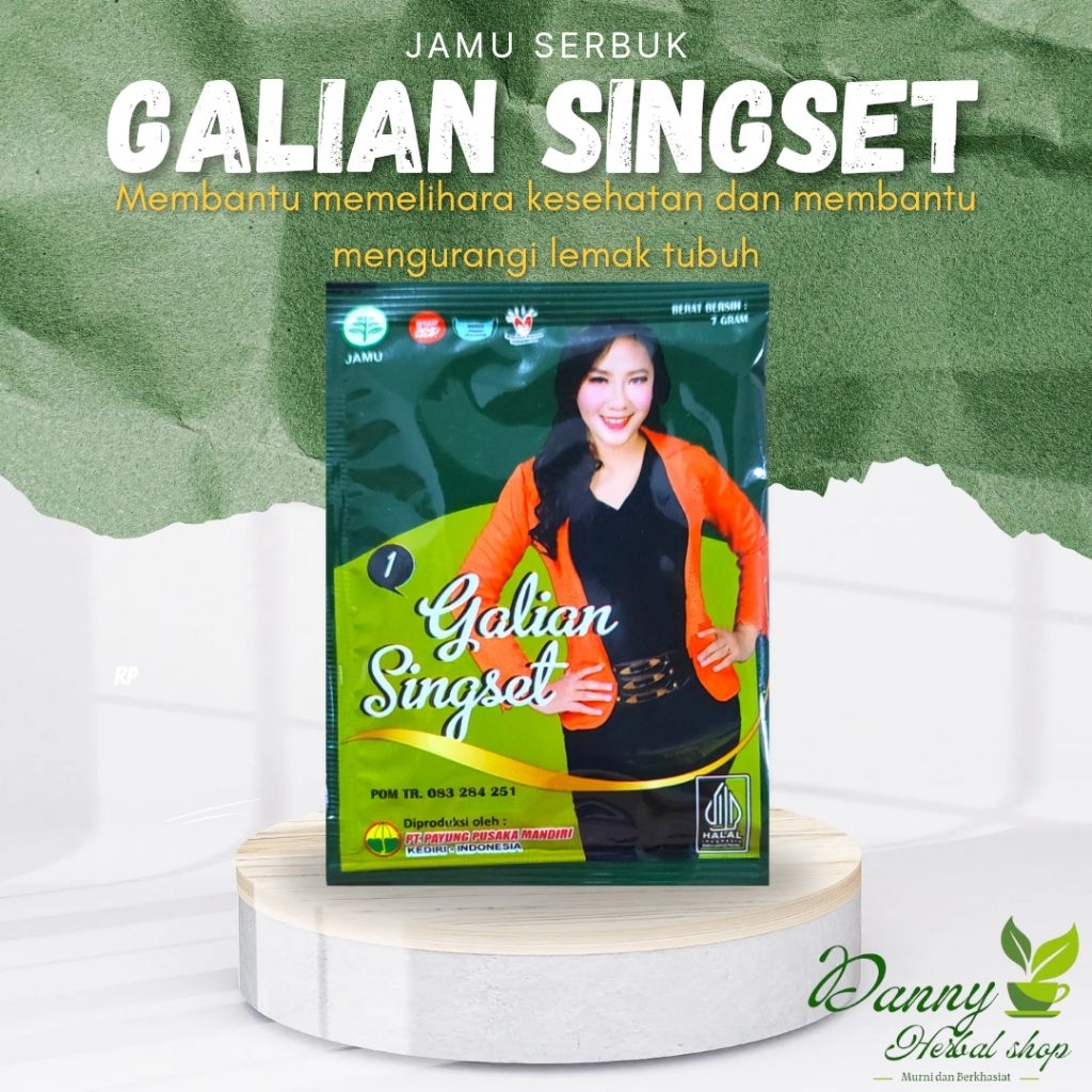 Jamu serbuk GALIAN SINGSET