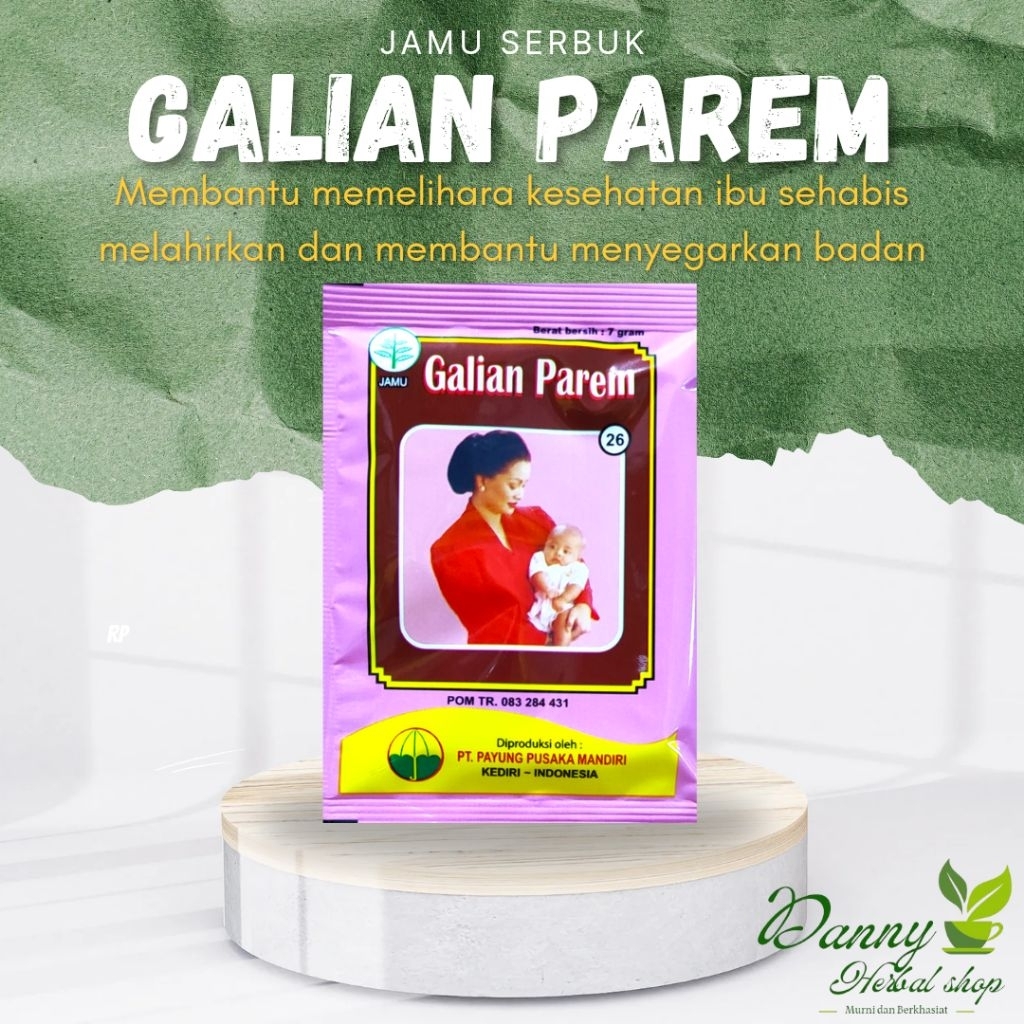 Jamu serbuk GALIAN PAREM