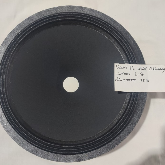 (Instan) Daun / Daun Speaker / Speaker Daun 12" Inch Canon Full Reng Lubang Besar