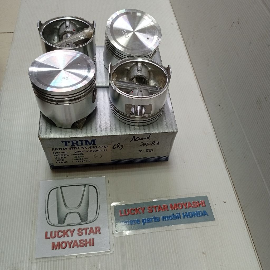 piston engine accord 79-83