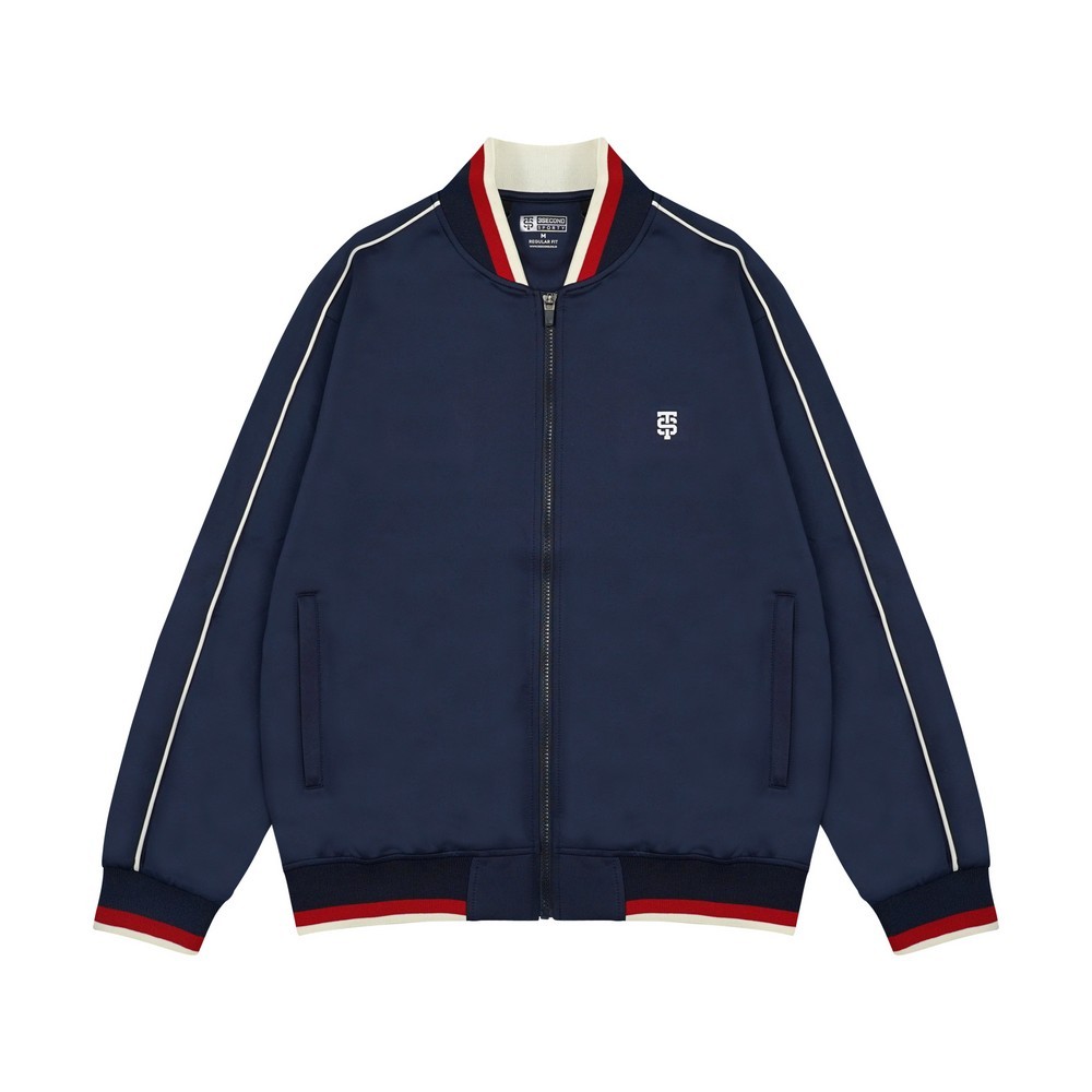 3Second Jaket Tracksuit Pria Regular Fit Polyester Sporty Asmodus HP-C040625