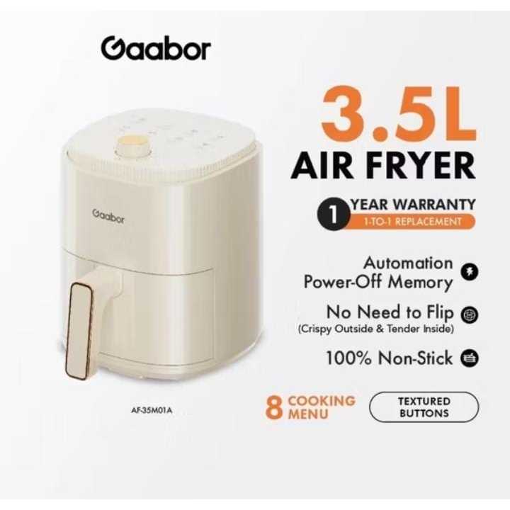 Gaabor AF35M Air Fryer 3.5L 800 Watt AF-35M01A