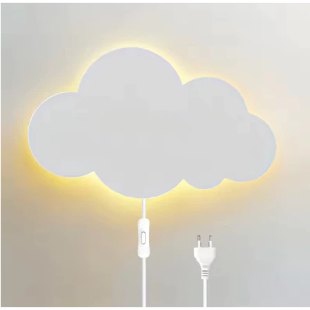Lampu Hias ,Lampu tidur awan, lampu aesthetic, hiasan dinding, lampu hias, kado unik