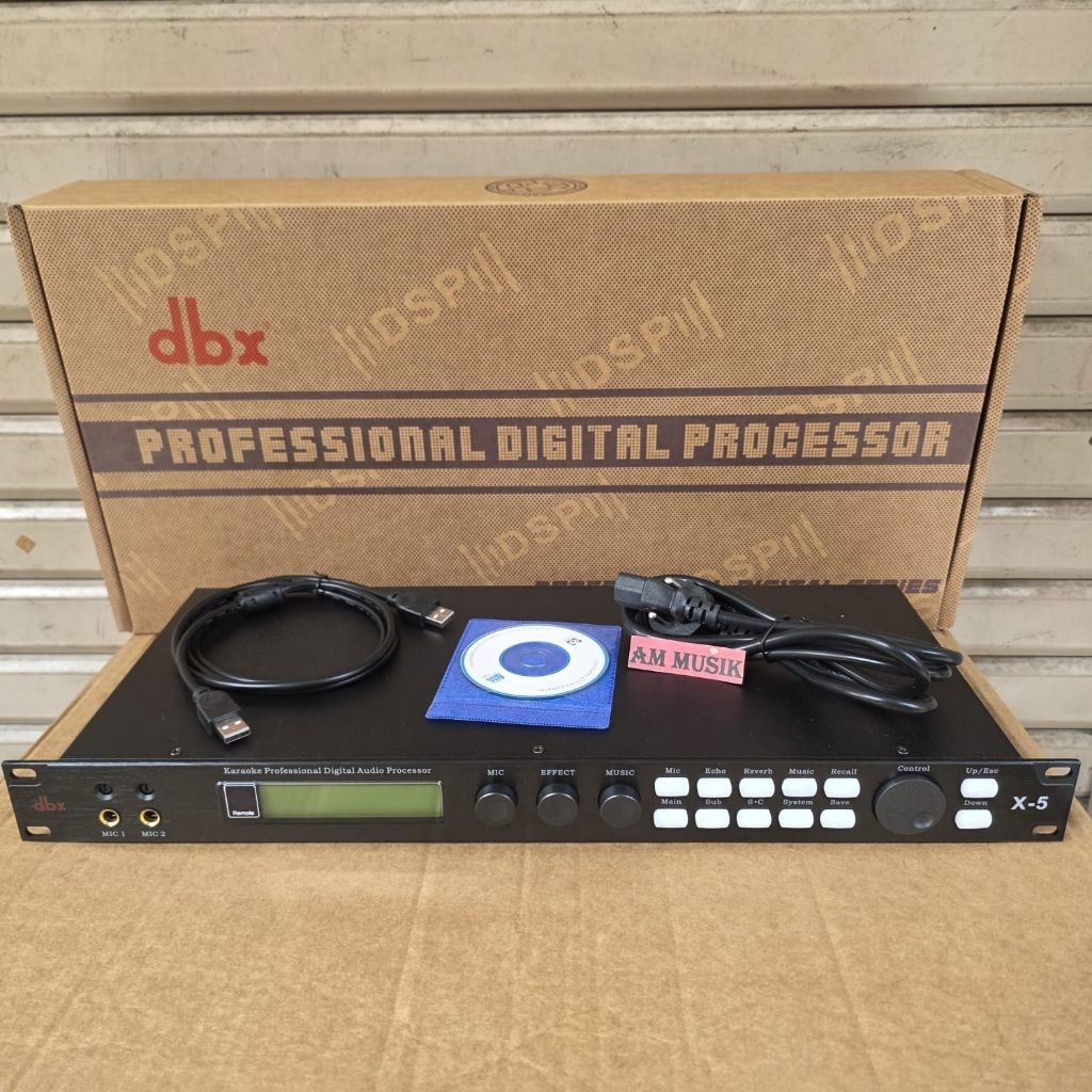 PROCESSOR KARAOKE DBX X-5 DIGITAL KARAOKE  DBX X5