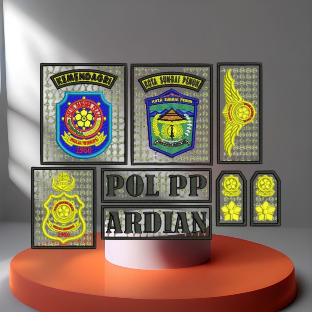 ATRIBUT POL PP MOTIF  TIMBUL