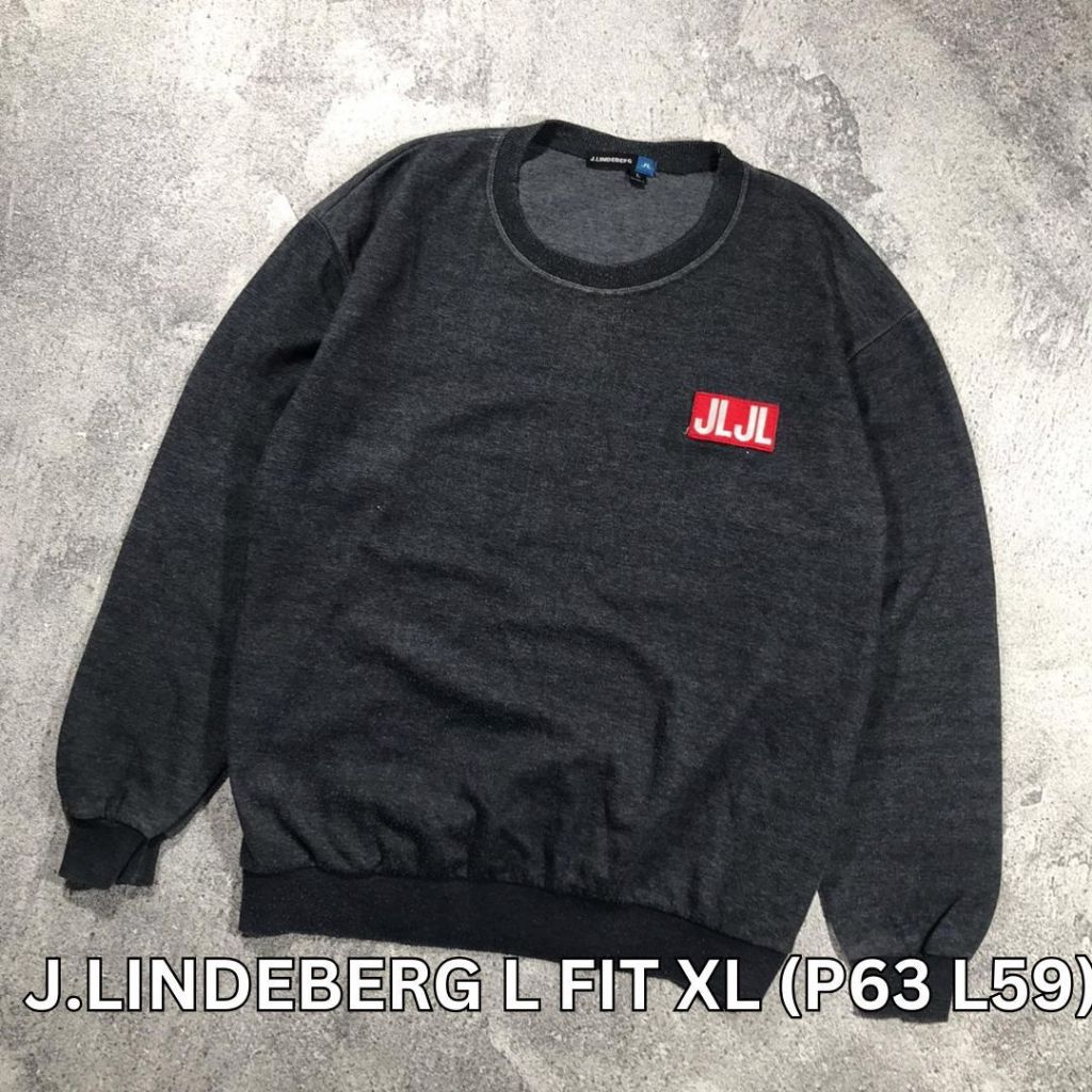 J.LINDEBERG JL GOLF CREWNECK SWEATER JaketJersey Tenis Padel Dryfit