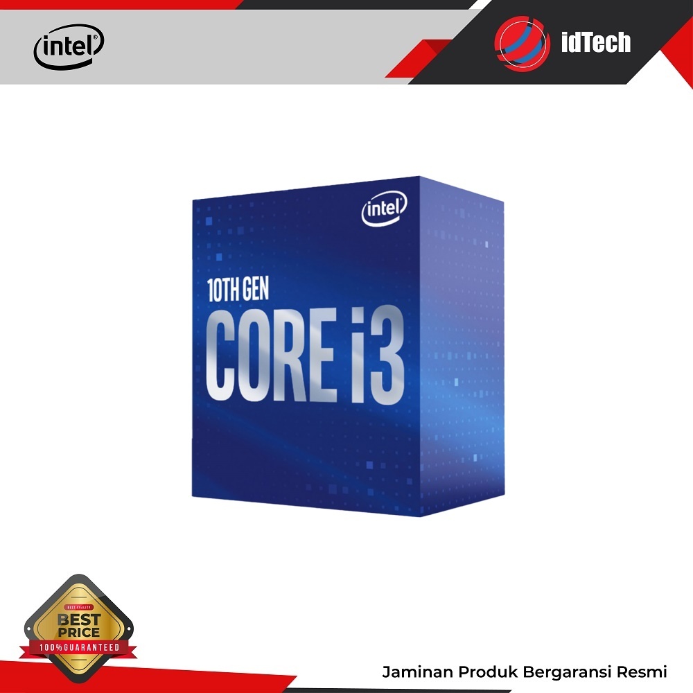 Intel CPU Core i3-10100F 4.3GHz