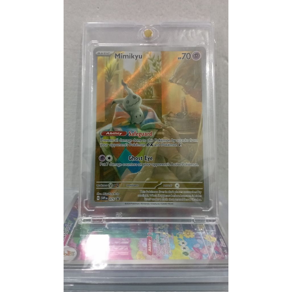 tcg pokemon ar/chr/v max mimikyu English edition/kartu pokemon/Holo/foil