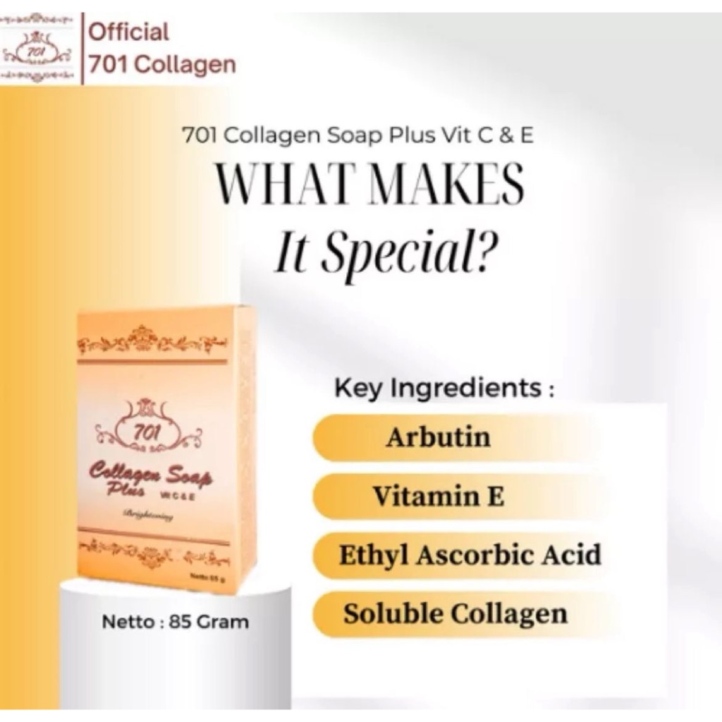 Sabun Collagen Soap Plus 701