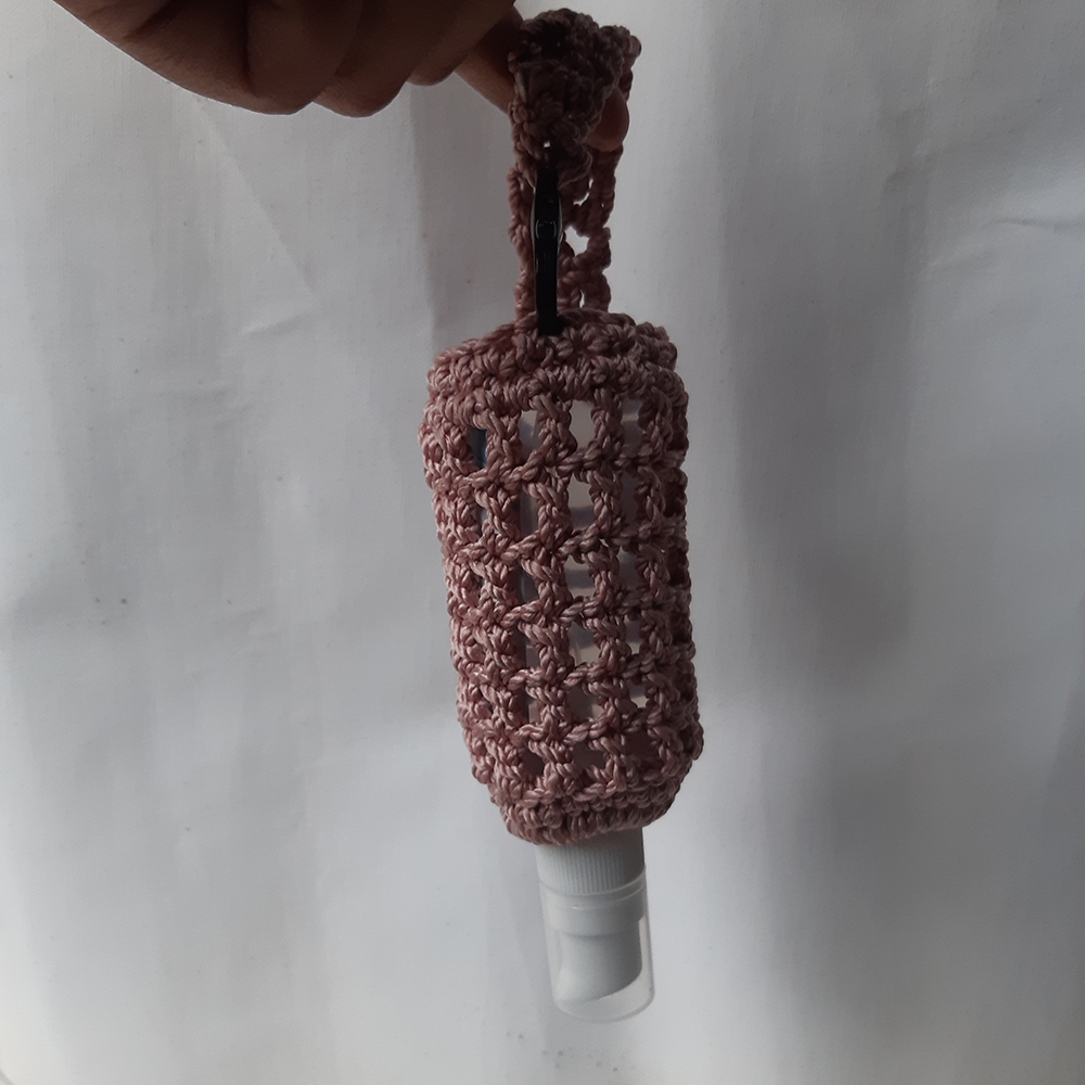 Cover handsanitizer / holder handsanitizer rajut 50 ml