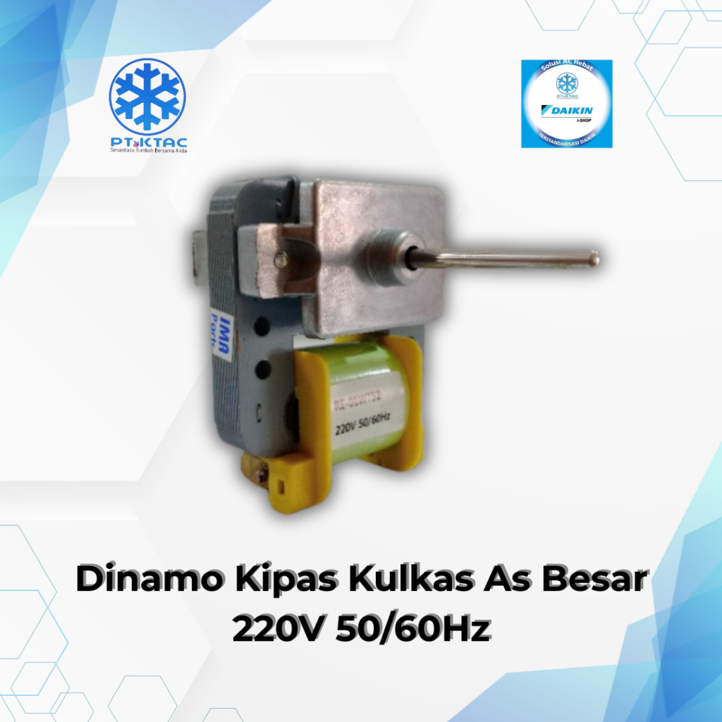Dinamo Kipas Kulkas As Besar 220V 50/60Hz