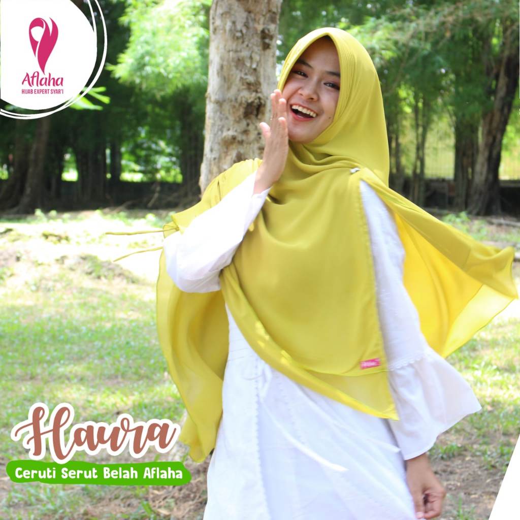 Jilbab Ceruty HAURA _ AFLAHA