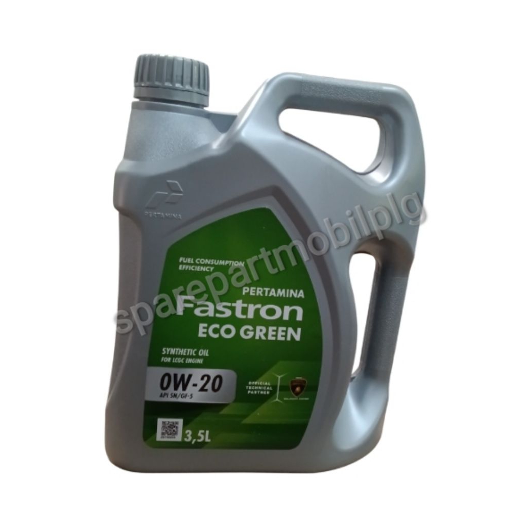 Oli Mesin Pertamina Fastron Eco Green SAE 0W-20 - 3,5 Liter Original