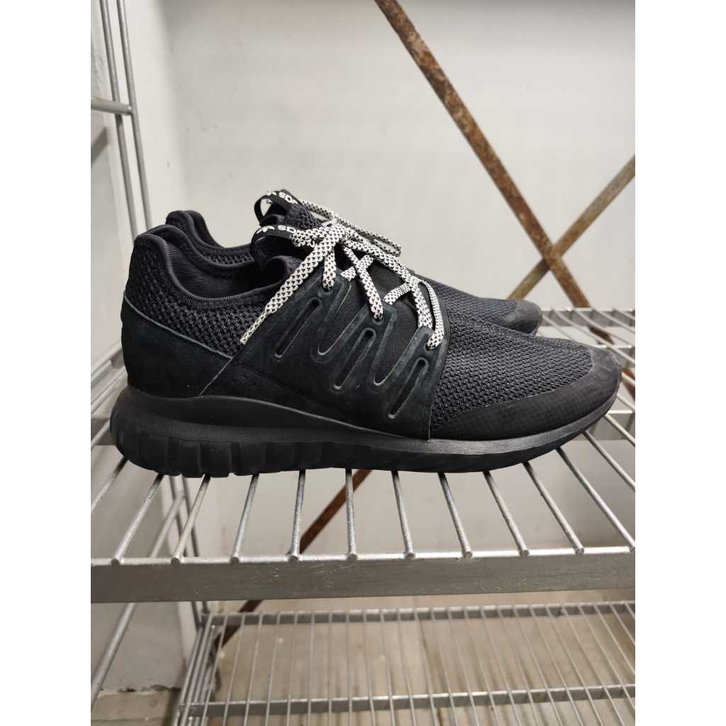 Sepatu Adidas Tubular Radial Black Size 46