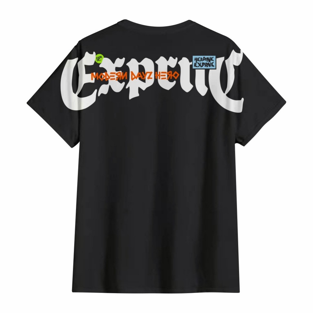 Attempt Kaos T-shirt Unisex Black - Heroine Exprnc