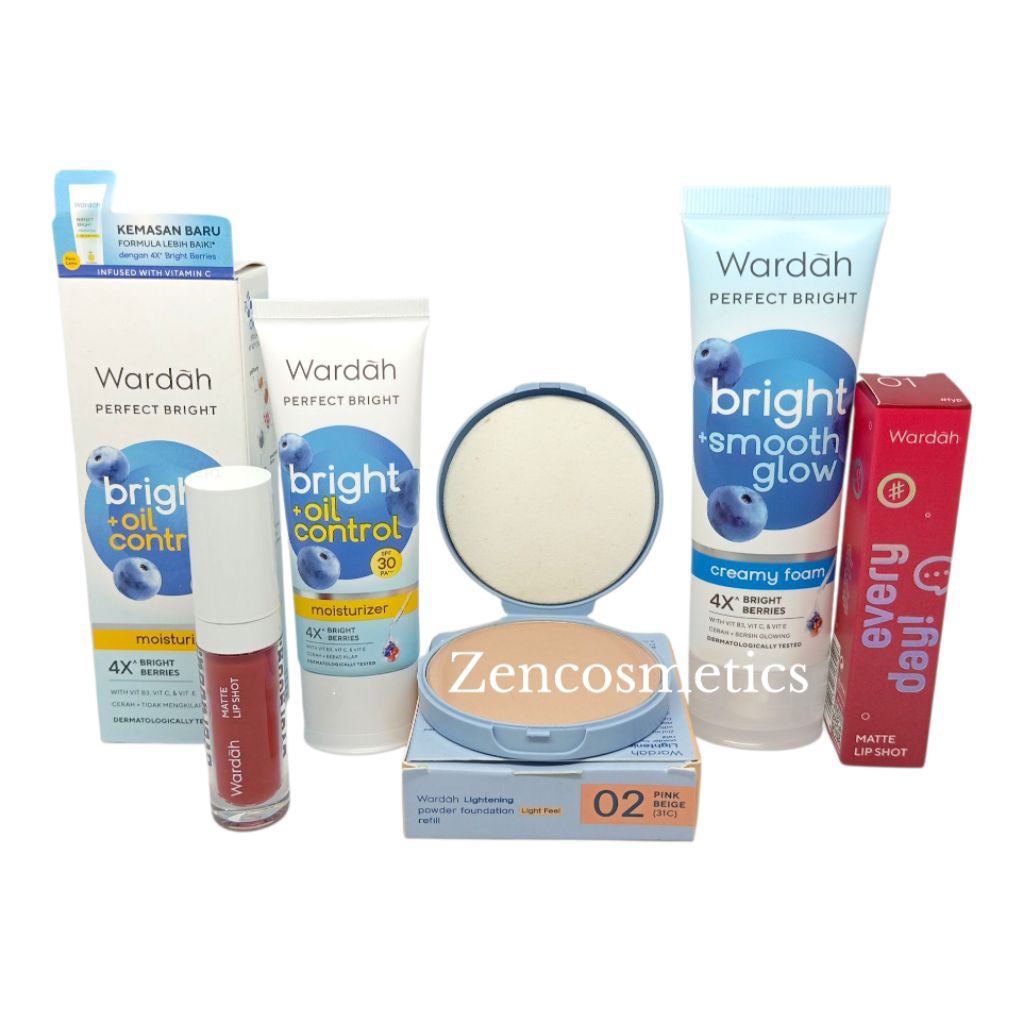 Paket Wardah Perfect Bright/ Wardah paket remaja / Perfect Bright Cream