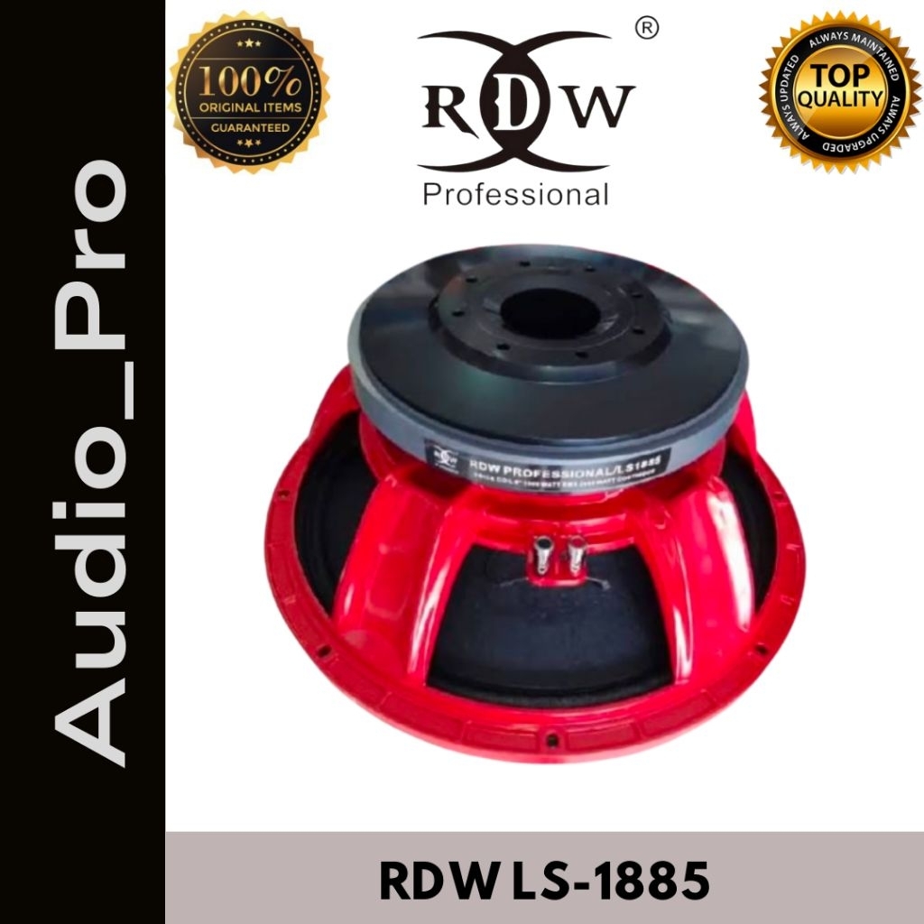 SPEAKER KOMPONEN RDW LS-1885 RDW 18LS 1885 18 INCH