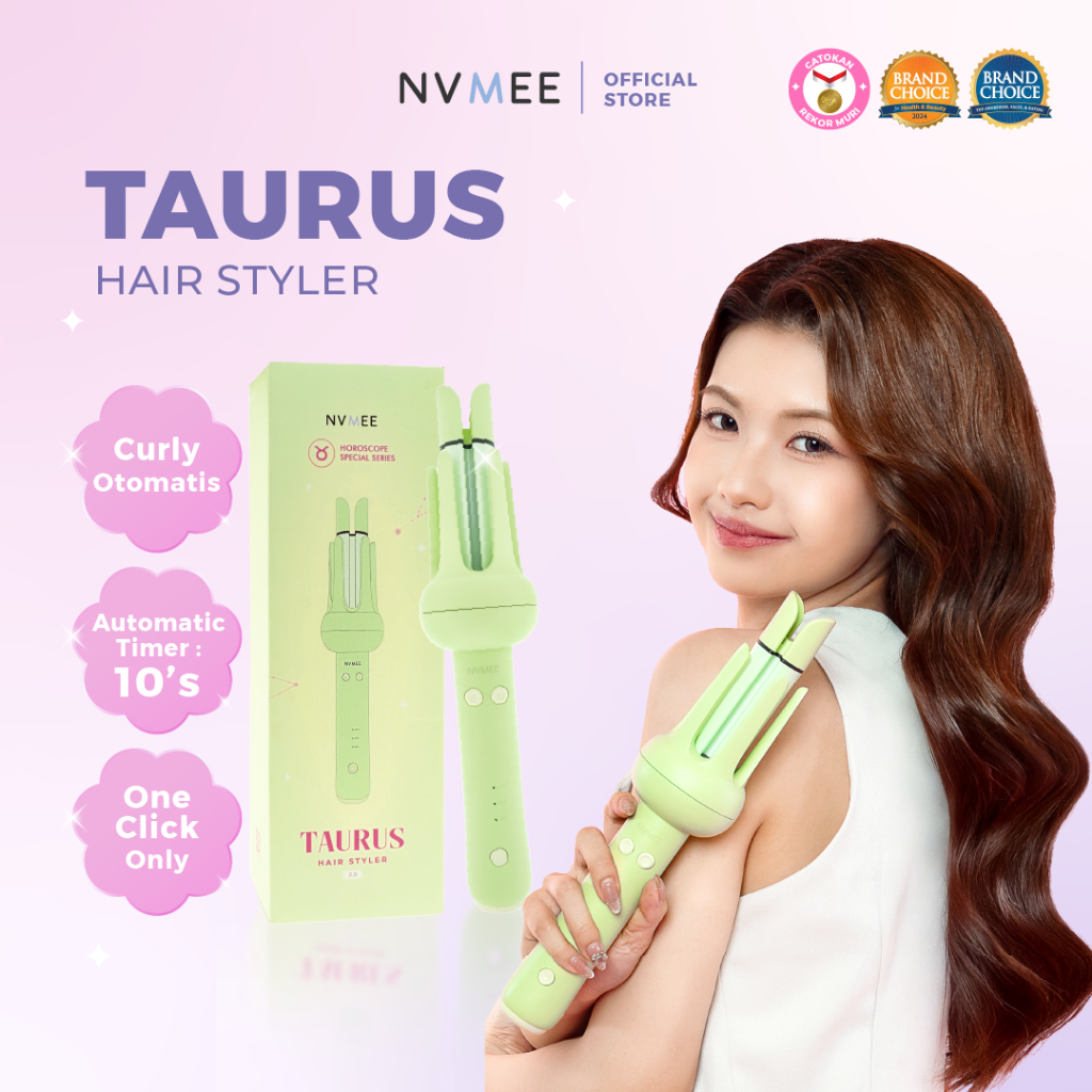NVMEE Taurus Hair Styler 2.0 | Catokan Keriting Otomatis