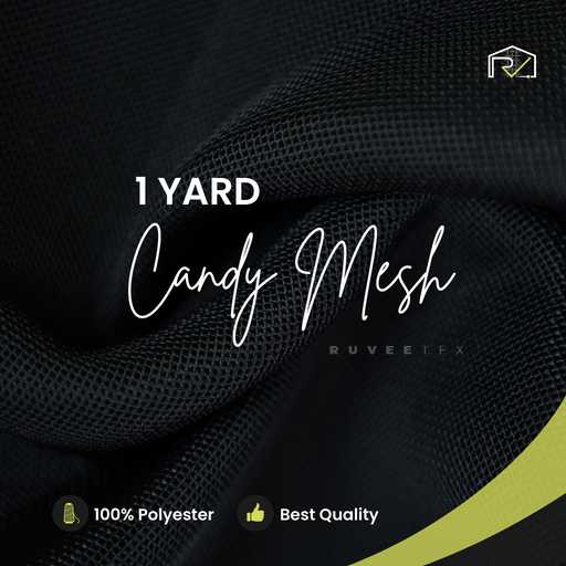 Jala mesh double : kain jala double mesh-candy mesh 340 gsm