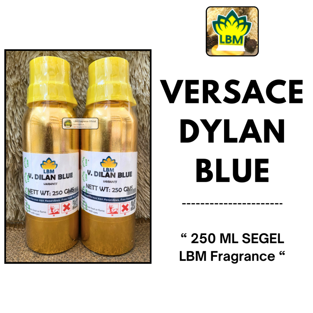 V DILAN BLUE 250 ML SEGEL ALUMUNIUM BIBIT PARFUM LBM FRAGRANCE