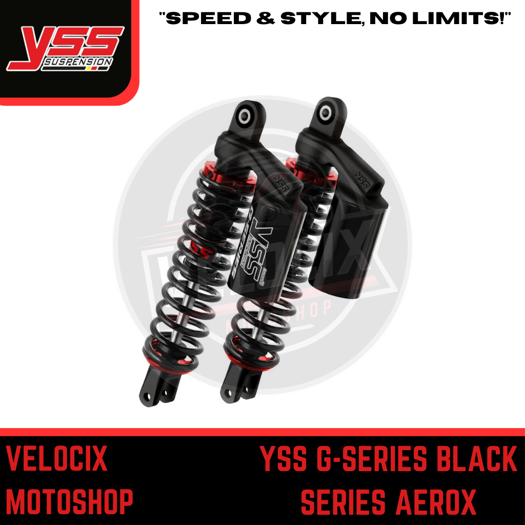 SHOCK YSS G-SERIES BLACK SERIES AEROX