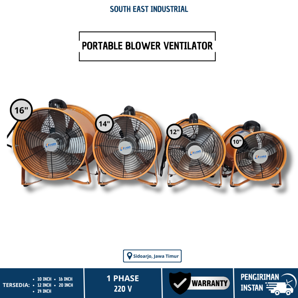 Portable Blower Ventilator