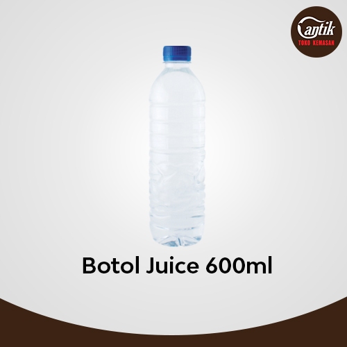 BOTOL PLASTIK AIR 600ML + TUTUP LONG NECK ISI 100 PCS